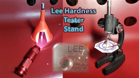 lee large hardness test kit|lee hardness tester manual.